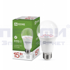 Лампа светодиодная LED-A60-FITO 15Вт 230В Е27 IN HOME