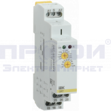 Реле задержки включения ORT. 2 конт. 230В AC IEK (ORT-A2-AC230V)