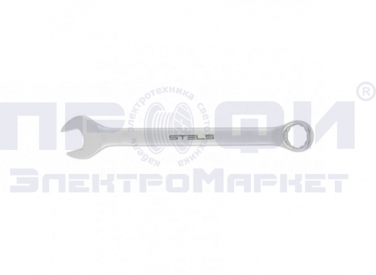 Ключ комбинированный, 23 мм, CrV, матовый хром // Stels (15226) Ключ комбинированный, 23 мм, CrV, матовый хром // Stels (15226)