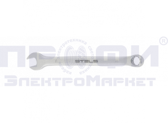 Ключ комбинированный, 10 мм, CrV, матовый хром STELS (15206) Ключ комбинированный, 10 мм, CrV, матовый хром STELS (15206)