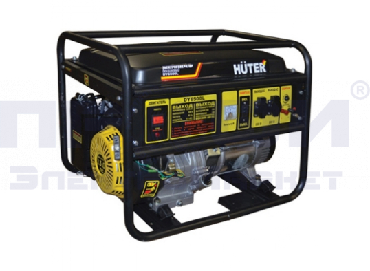 Бензиновый генератор DY6500L Huter  5,0 кВт  64/1/6