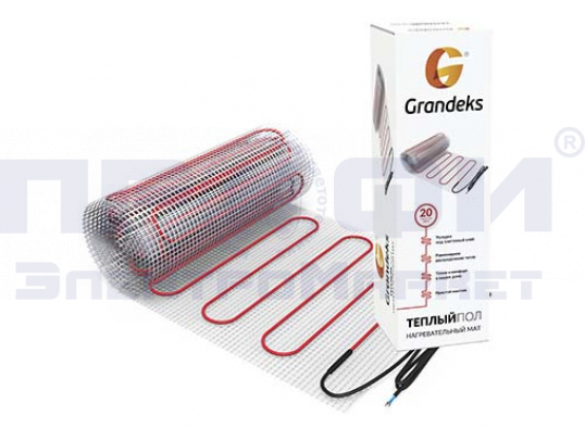 Система мат двухжильный Grandeks G2 - 02,5 / 360