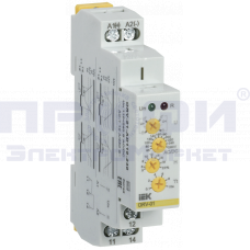 Реле напряжения ORV. 1ф 110-240 В AC/DC IEK (ORV-01-AD110-240)