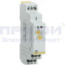 Реле задержки выключения ORT. 2 конт. 12-240 В AС/DC IEK (ORT-B2-ACDC12-240V)