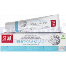 З/п Splat Prof Биокальций/Восстановление эмали 80гр/Splat/30
